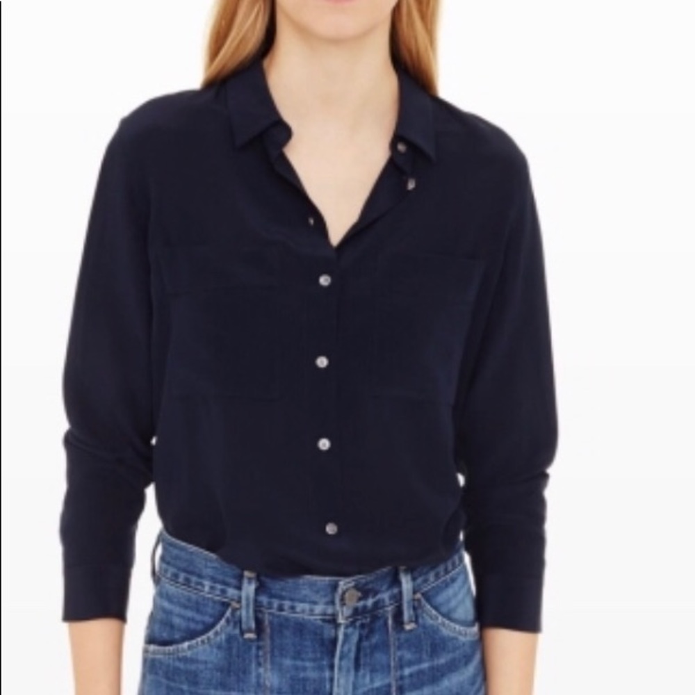 Club Monaco Kathryn Silk Shirt